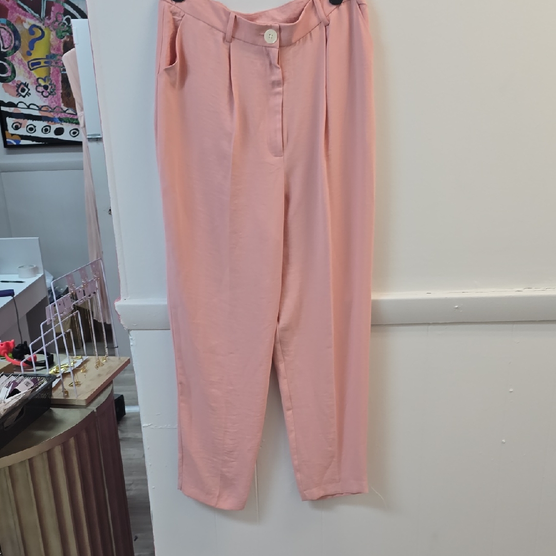 Miss Selfridge Pink Trousers